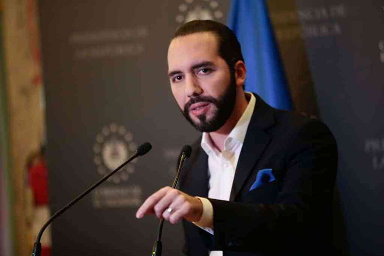 Bukele afirma que «están pidiendo un golpe de Estado» en El Salvador
