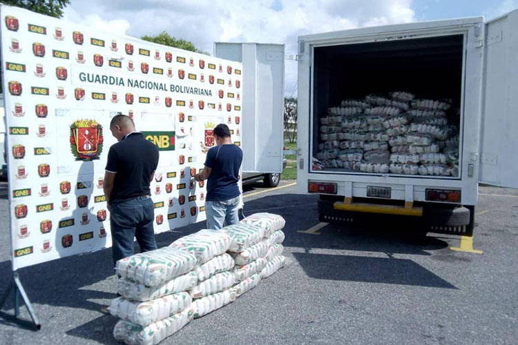 Más de ocho toneladas de azúcar colombiana es retenida en peaje Zea de Mérida