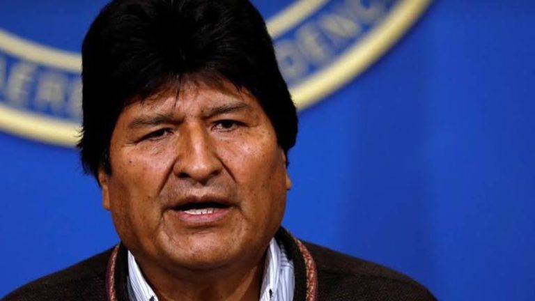 Morales reclama a Mesa y Camacho la «pacificación» de Bolivia