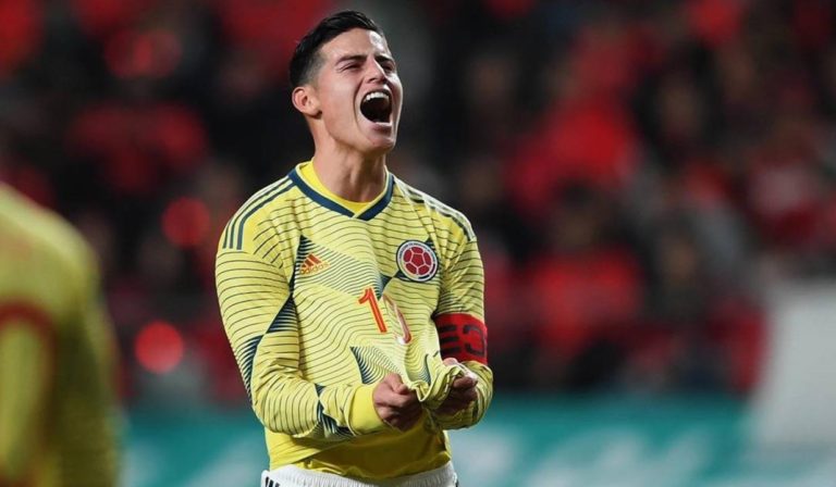 Queiroz piensa alinear a James y Falcao para debut contra Venezuela
