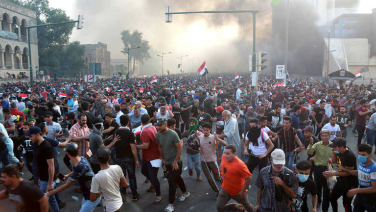 Al menos 30 muertos dejan manifestaciones al sur de Irak