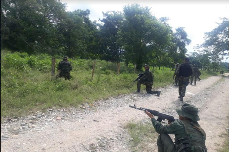 Militares usaron 890 municiones en enfrentamiento con insurgentes en Colón
