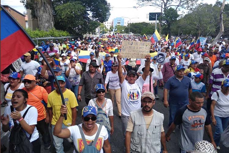 Minuto a minuto de la movilización convocada por Juan Guaidó en Venezuela