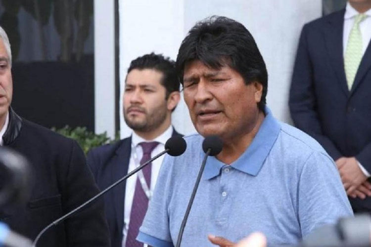 Evo Morales no descarta regresar a Bolivia «si el pueblo lo pide»
