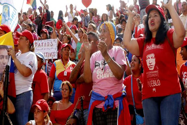Psuv marcha este lunes en apoyo a las mujeres bolivianas