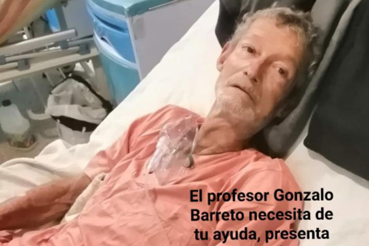 Profesor con desnutrición severa requiere ayuda médica en Trujillo