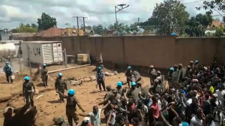 Cuatro personas mueren en protesta contra la ONU en el Congo