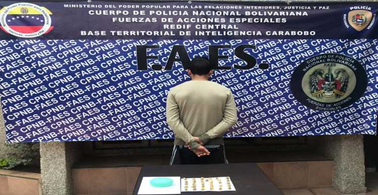 Faes Carabobo detuvo a sujetos implicados en varios delitos