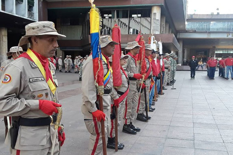 Juramentan 263 milicianos para la defensa integral de la nación bolivariana