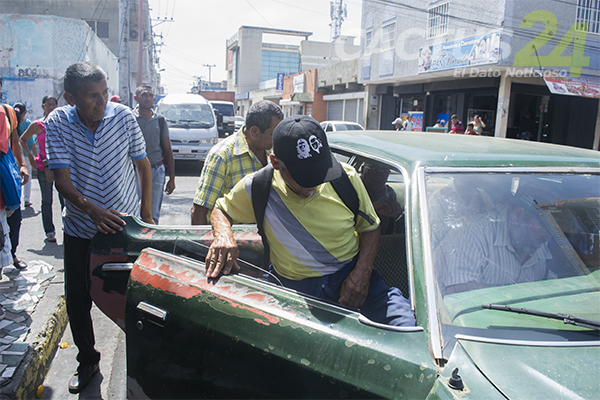 Transporte de Punto Fijo no trabaja los domingos para ahorrar combustible