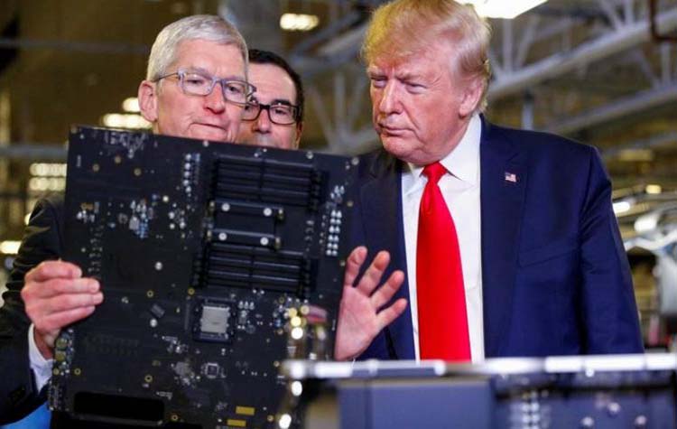 Donald Trump pide a Apple que desarrolle la tecnología 5G para EE:UU