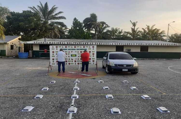 GNB Zulia reporta la incautación de 18 kilos de cocaína en el Sur del Lago