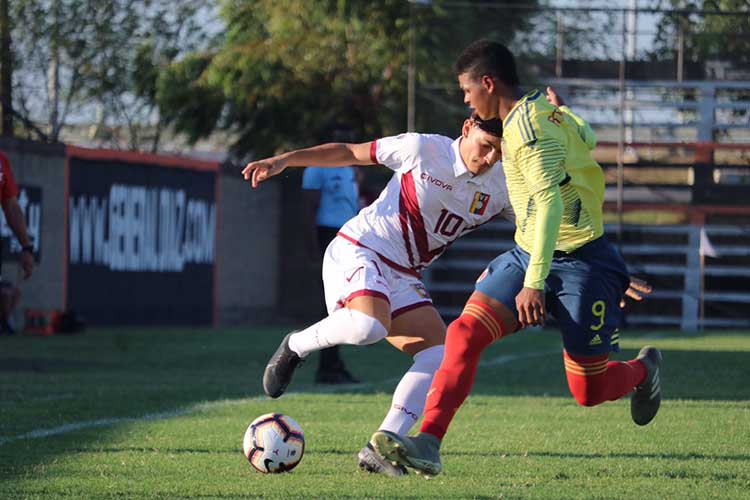 La Vinotinto Sub 15 igualó 1-1 con Colombia en su debut en el Sudamericano