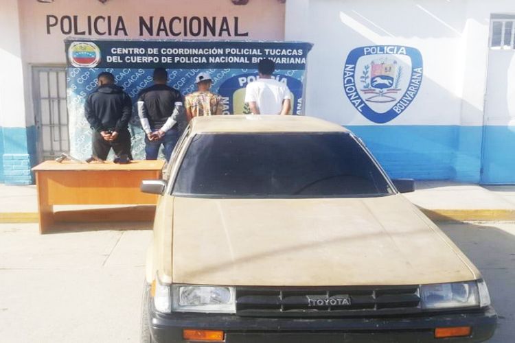 PNB le puso los ganchos a los atracadores del Corolla