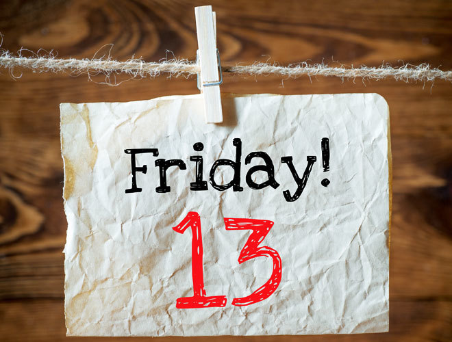 ¡Cuidado! hoy es viernes 13, un día de mala suerte