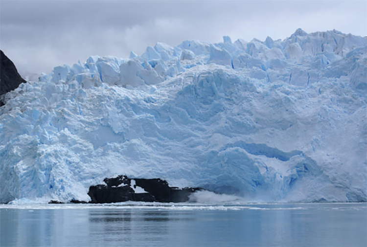 Satélite captó fenómeno glaciar nunca antes visto