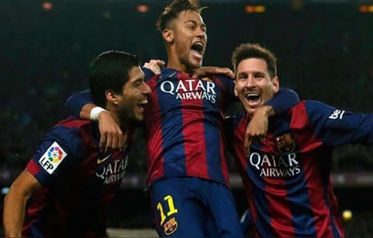 Lionel Messi, Neymar y Luis Suárez se reunieron en Uruguay