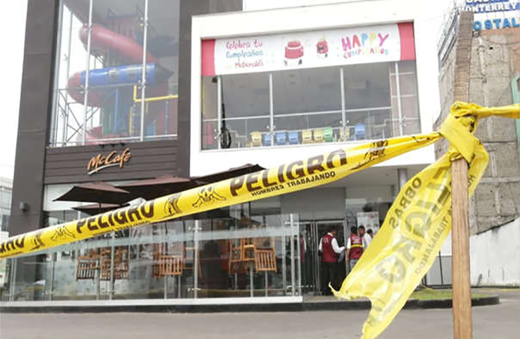 Luego de la muerte de dos trabajadores, McDonald’s cerró por dos días todas sus tiendas en Perú