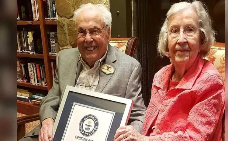 Una pareja obtiene el Récord Guinness luego de estar casados por 80 años