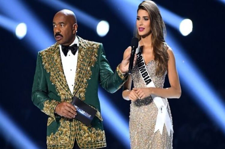 Miss Colombia rechazó los comentarios de Steve Harvey sobre el cartel