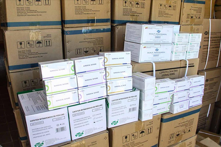 Entregan dotación de medicamentos al municipio Mauroa