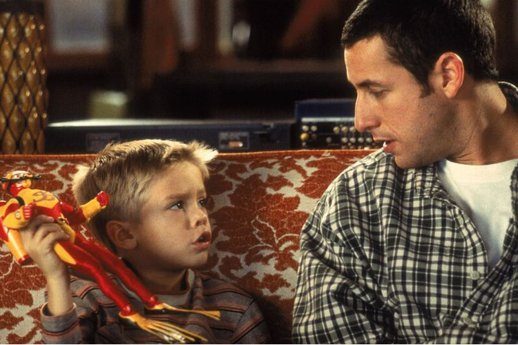 Adam Sandler se reencuentra con ‘su hijo’ en “Un papá genial” 20 años después