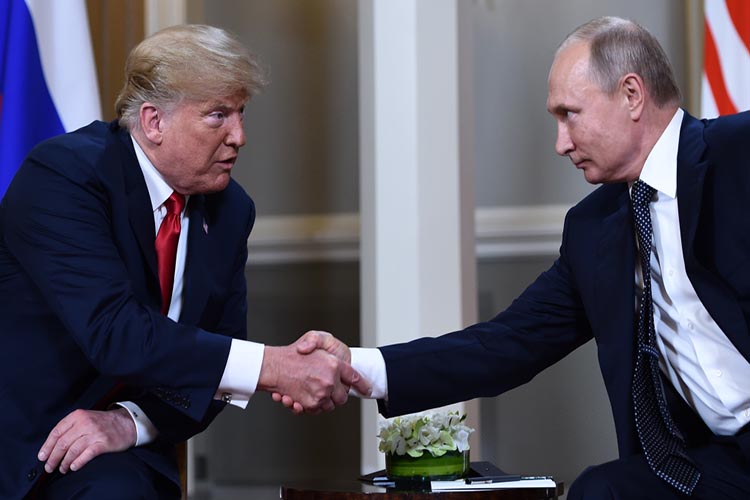 El agradecimiento de Vladímir Putin a Donald Trump