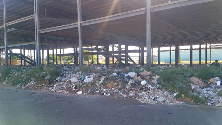 Foco de contaminación confluye en alrededores de Mercado Turístico de Punto Fijo