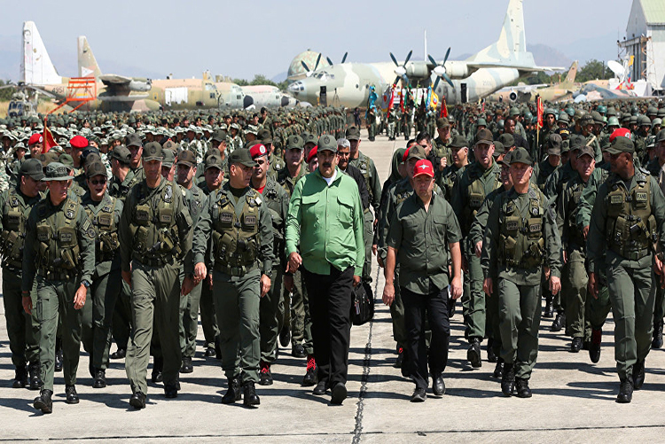 Maduro realizará ejercicios militares en Venezuela para el 15 y el 16 de febrero