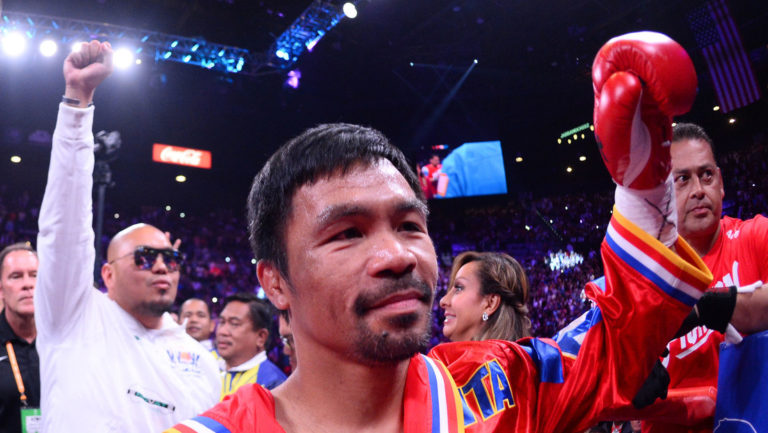 Manny Pacquiao se convierte en el único boxeador que ha poseído títulos mundiales en 4 décadas