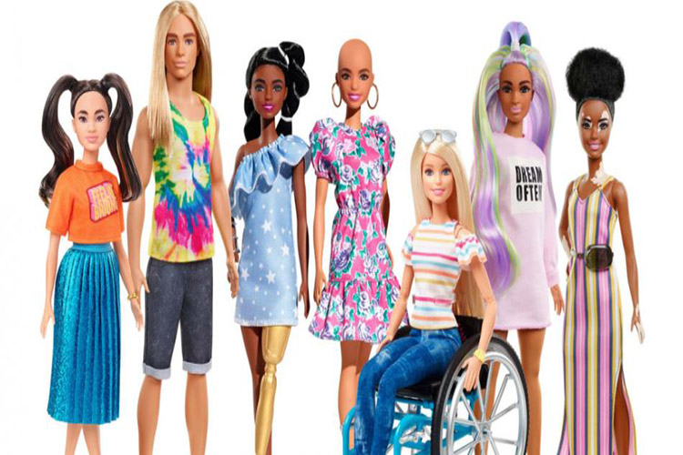 Barbie lanza nueva colección de muñecas con vitiligo y sin pelo
