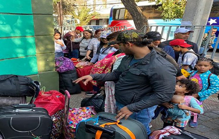 Plan Vuelta a la Patria retornó este sábado a 250 venezolanos desde Chile