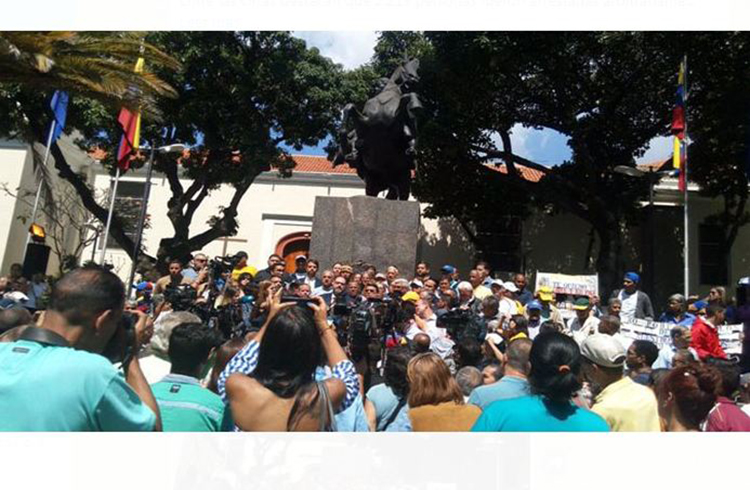 AN conmemoró la caída de Pérez Jiménez desde la plaza Bolívar de Chacao