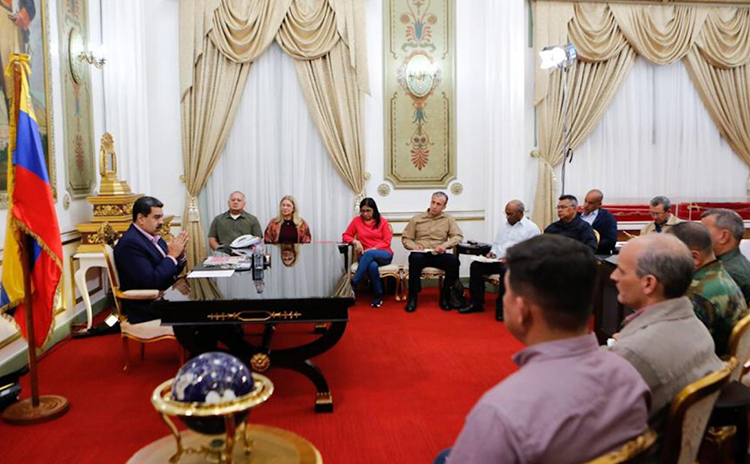 Maduro sostuvo reunión de trabajo con vicepresidentes sectoriales