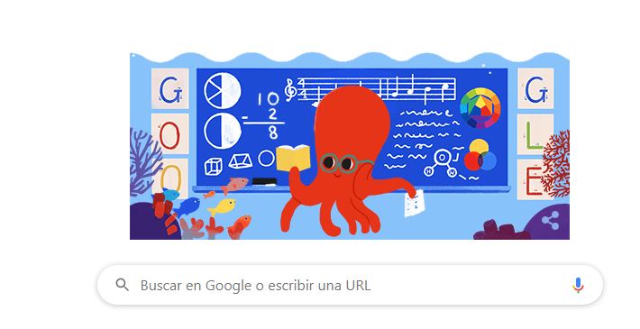 Google dedica su doodle al Día del Maestro venezolano
