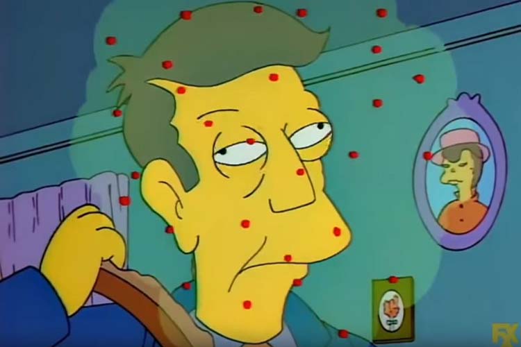 El coronavirus llegó en «Los Simpson» en 1993 (+Video)