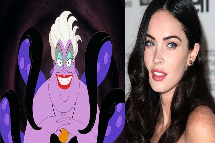 Megan Fox podría interpretar a Úrsula en live-action de La Sirenita