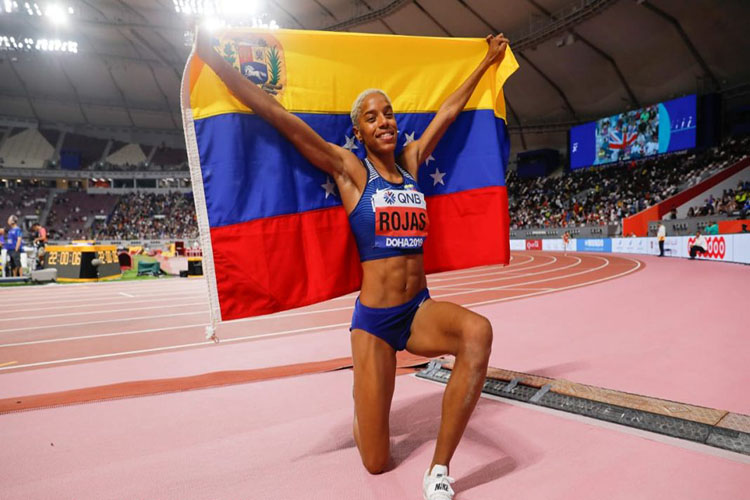 Yulimar Rojas encabeza la delegación de 43 atletas venezolanos que buscan la gloria en Tokio