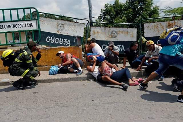 Tiroteo en el puente internacional Simón Bolívar en frontera con Táchira