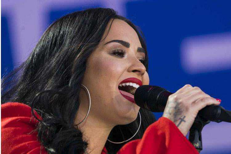 Demi Lovato cantará el himno en el Super Bowl