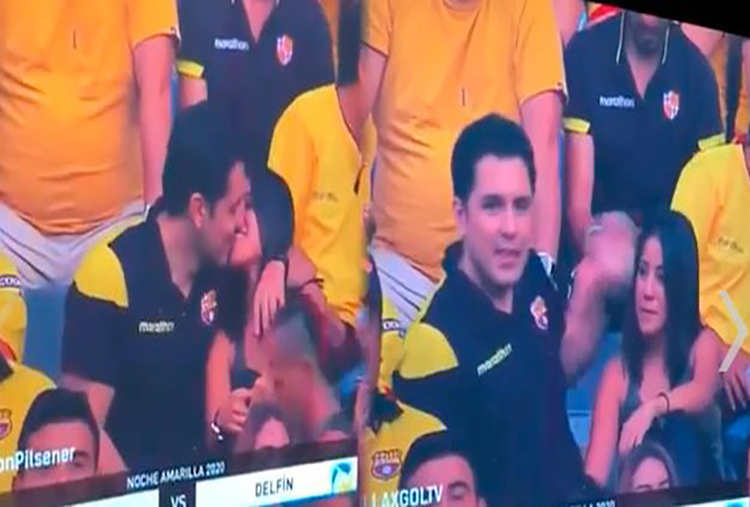 Hombre  descubierto por la Kiss Cam en medio de una infidelidad: Destruyeron mi relación