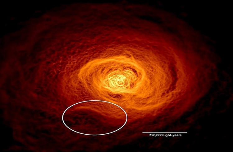 Descubren cerca del Sol el «tsunami» más gigantesco de la Vía Láctea