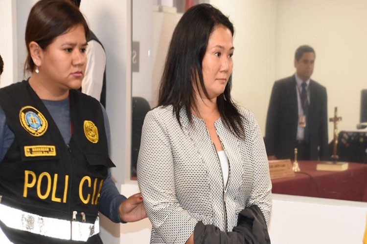 Keiko Fujimori vuelve a prisión preventiva por caso Odebrecht