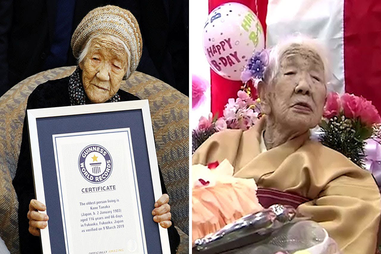 Japonesa Kane Tanaka cumplió 117 años de edad y es la más longeva del mundo