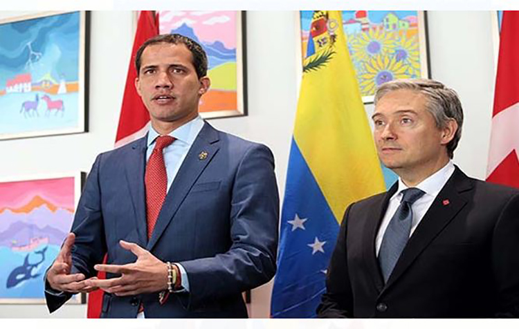 Guaidó en Canadá pide reforzar medidas internacionales por la defensa de los DDHH en Venezuela