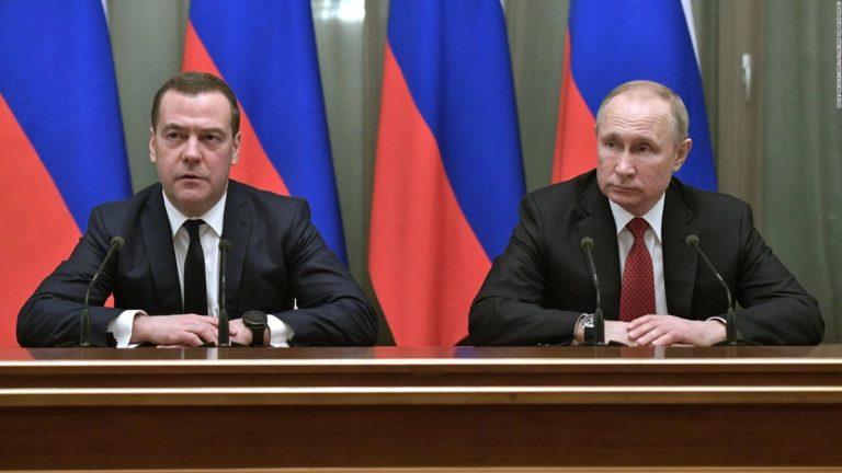 Primer ministro ruso renuncia; Putin propone a Mijaíl Mishustin
