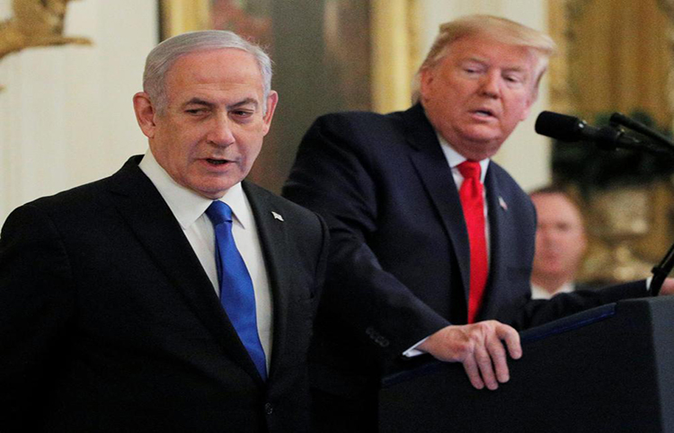 Trump propone dar a Israel parte de Cisjordania y Jerusalén