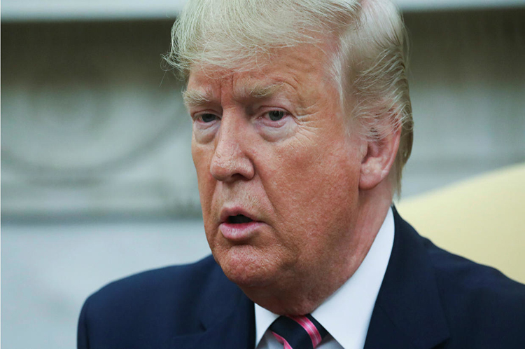 Trump asegura que “todo está bien” tras ataque de Irán