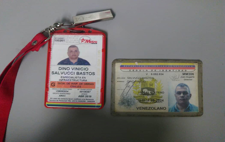 Ingeniero del Metro de Caracas fue arrojado de un vehículo