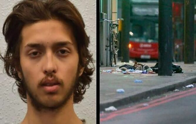 Autor del ataque terrorista en Londres alentaba a su novia a decapitar a sus padres